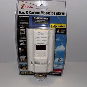 Kidde Gas & Carbon Monoxide Alarm - White